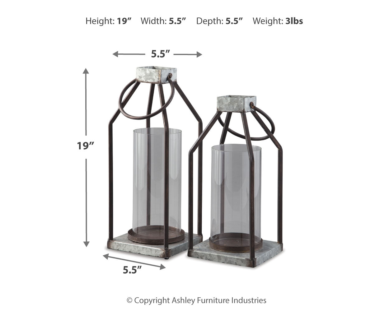 Diedrick Candle Holder