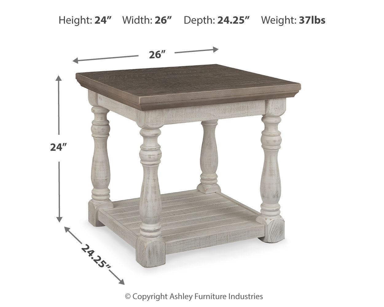 Havalance End Table